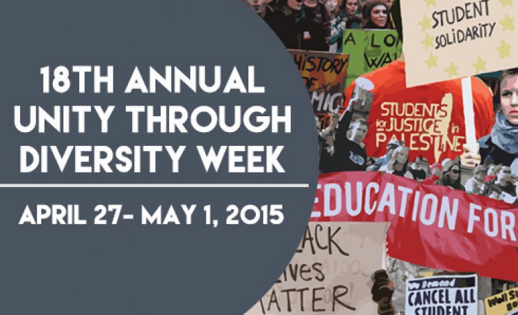 Highline College 18th Annual Unity Through Diversity Week April 27 - May 1, 2015