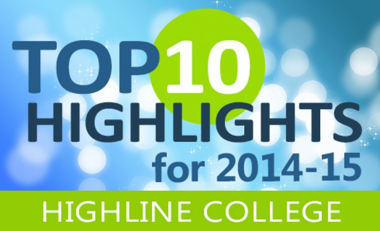 Image of Highline College Top 10 Highlights for 2014-15