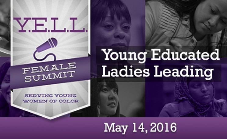 Highline College Young Educated Ladies Leading event Serving Young Women of Color May 14 2016 poster