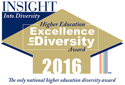 2016 Higher Education Excellence in Diversity Award