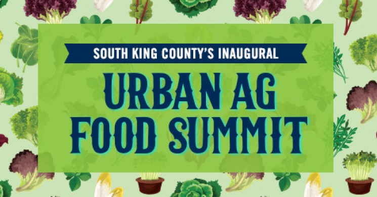 South King County's Inaugural Urban Agriculture Summit poster design