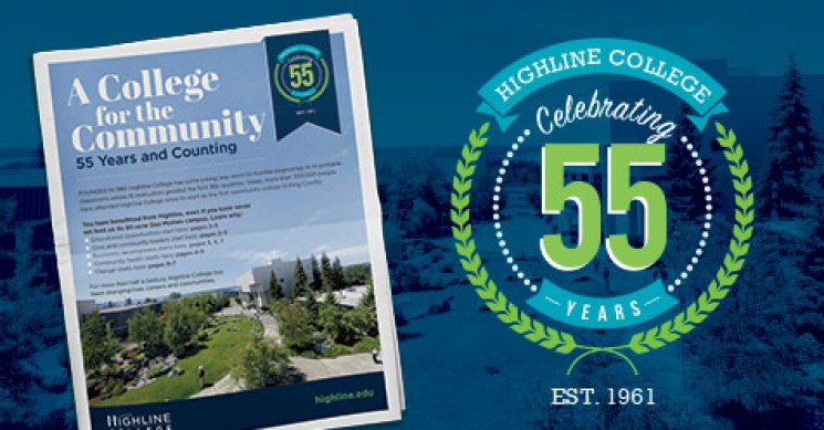 Highline College 55th Anniversary Publication