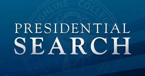 Image with text for Presidential Search