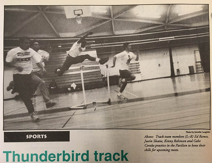  Thunderword newspaper photo April 1994