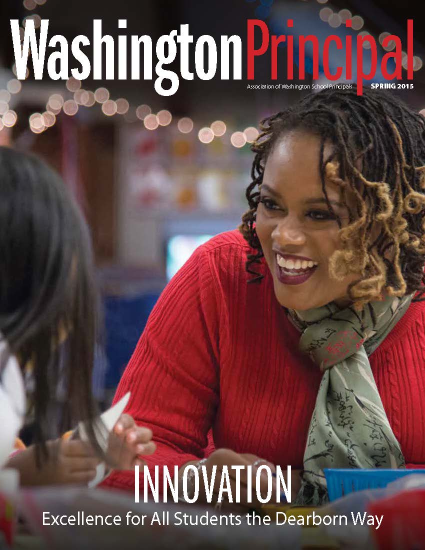Cover of spring 2015 issue of Washington Principal magazine