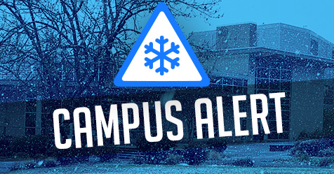 Campus Alert with Snow