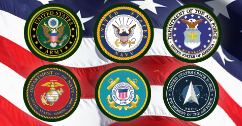 Seals of the US militart branches